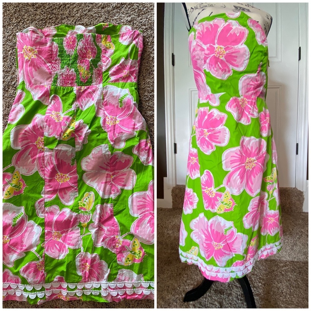 NWOT Lilly Pulitzer Strapless Size 12 Dress